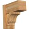 Ekena Millwork Balboa Block Rough Sawn Outlooker, Western Red Cedar, 8"W x 16"D x 16"H OUT08X16X16BOA05RWR - alternate 1